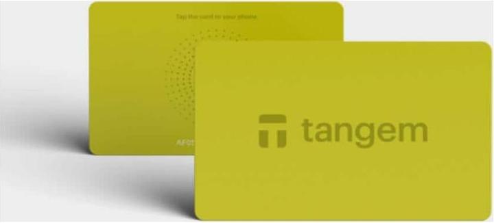 Actual product image Tangem 2.0 - 3 Card Set - Vivid (Bitcoin, Others)