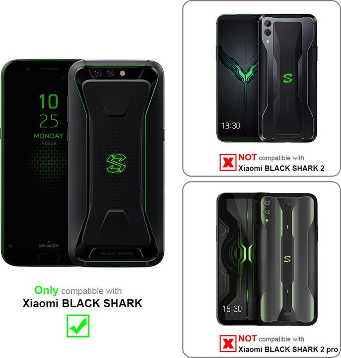 Image du produit Cadorabo Couverture look jeans Book (Xiaomi Black Shark)