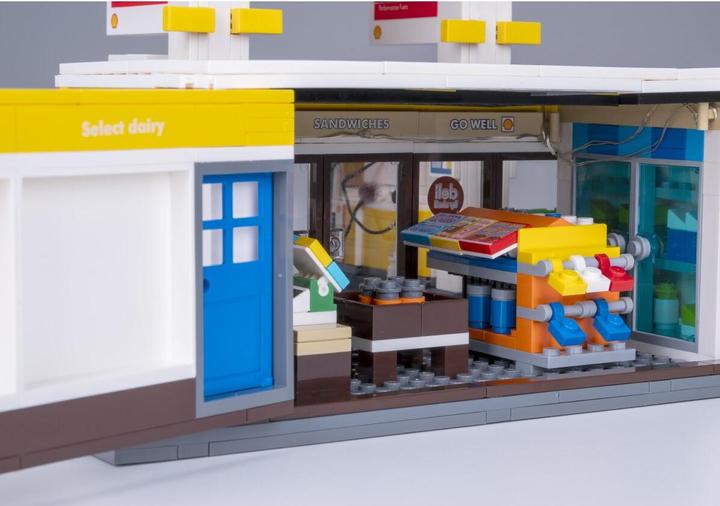Produktbild Cada Shell Tankstelle mit Shop und Waschanlage Bricks