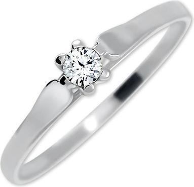 Image du produit Brilio - Gold Zircon Engagement Ring 226 001 00992 07 - Circuit: 55 mm (55)