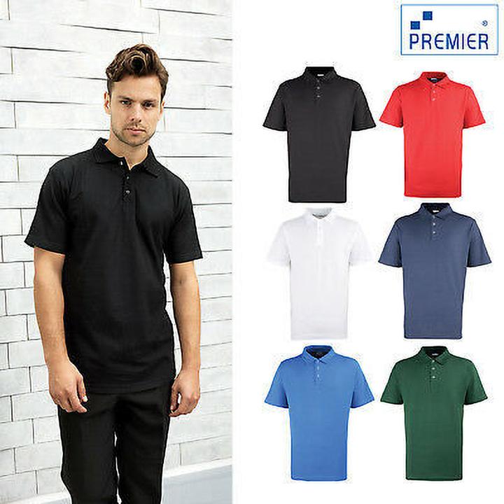 Actual product image Premier Polo shirt plain-coloured (M)