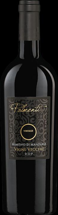 Produktbild San Marzano Palmenti Vigne Vecchie Primitivo di Manduria DOP, Holzkiste (1 x 150 cl, 2014)