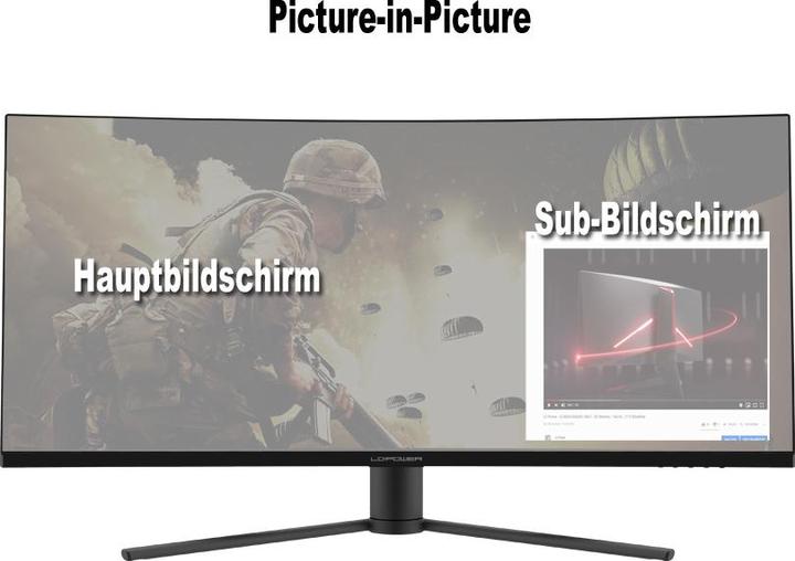 Produktbild LC-Power LC-M34-UWQHD-165-C (3440 x 1440 Pixel, 34")