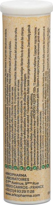 Image du produit Arkopharma Arkovital Acerola Kautabletten 1000mg (30 pièce(s), Cachets, 96 g)