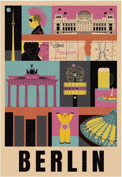 Actual product image Clementoni Puzzle Berlin pieces (1000 pieces)