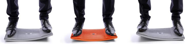 Actual product image Gymba -aktivointilauta ja hierontapallot, oranssi