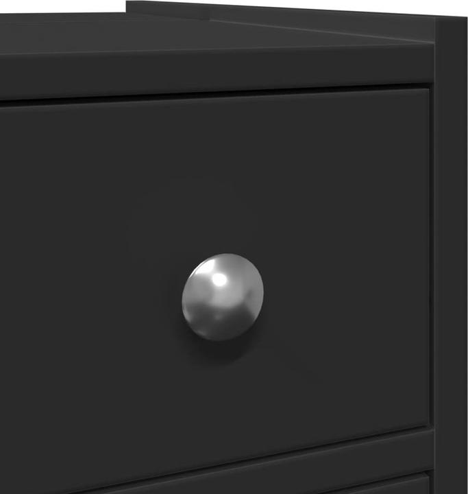 Actual product image VidaXL Narrow bathroom cabinet with castors