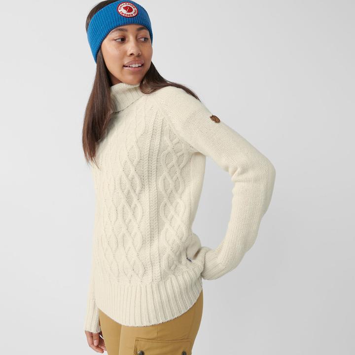 Immagine prodotto Fjällräven Collo a rullo in maglia a cavo Övik da donna (XL)