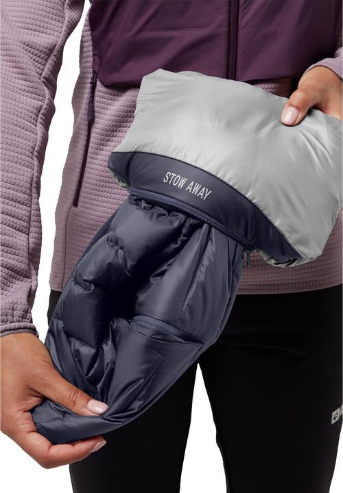 Actual product image Jack Wolfskin Women's Passamani Down Vest (L)