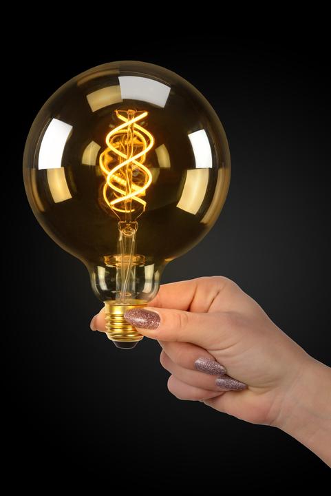 Produktbild Lucide Amber (E27, 5 W, 380 lm, 1 x, G)