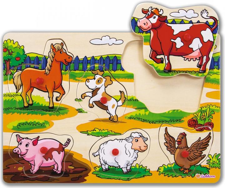 Produktbild Eichhorn 100005452 -, Steckpuzzle, 6-sortiert (1000 Teile)