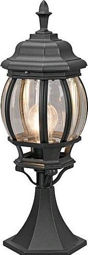 Image du produit Trio Lampe d'allée 'Elvo' IP23 noir (27 lm, E27, IP23)
