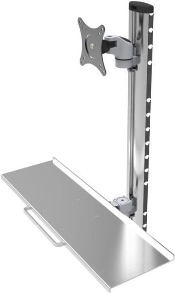 Produktbild EFB Elektronik Wandhalterung für 38,10cm (15")-27", mit Tastaturablage (Wand, 27.01")