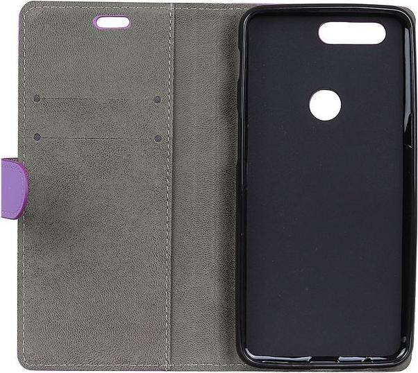 Produktbild MU Classic Leder Bookcover Hülle (OnePlus 5T)