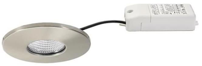 Immagine prodotto Brumberg Faretto da incasso SCELTA IP44 39253153 4,5W 510lm 27/3/4K dim DA68mm nickelmat (510 lm)
