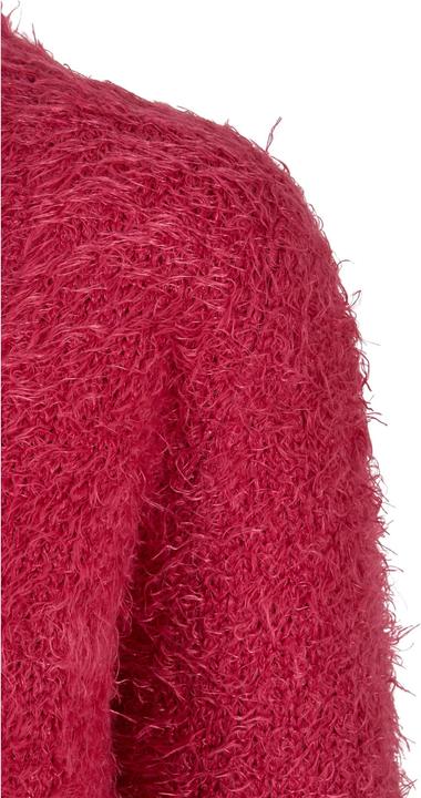 Actual product image Urban Classics Ladies Tied Cropped Feather Cardigan - 117653 (S)