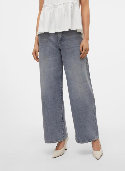 Image du produit Vero Moda VMELINA Super High Rise Weiter Beinschnitt Jeans Weit geschnitten (25)