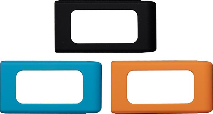 Kingston XS SSD Rubber Sleeve 3 Pack - Black Blue Orange