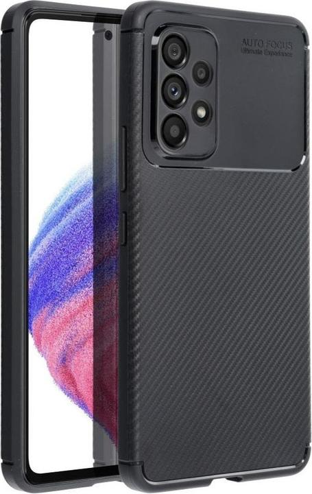 Produktbild OEM Back panel cover Case CARBON PREMIUM for SAMSUNG A34 5G black (Samsung Galaxy A34 5G)