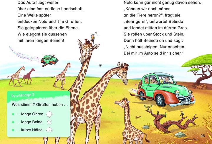 Actual product image Duden Leseprofi – Das fantastische Geburtstagsauto, 2. Klasse (German, Susanne Rauchhaus, Reto Klindt, 2022)