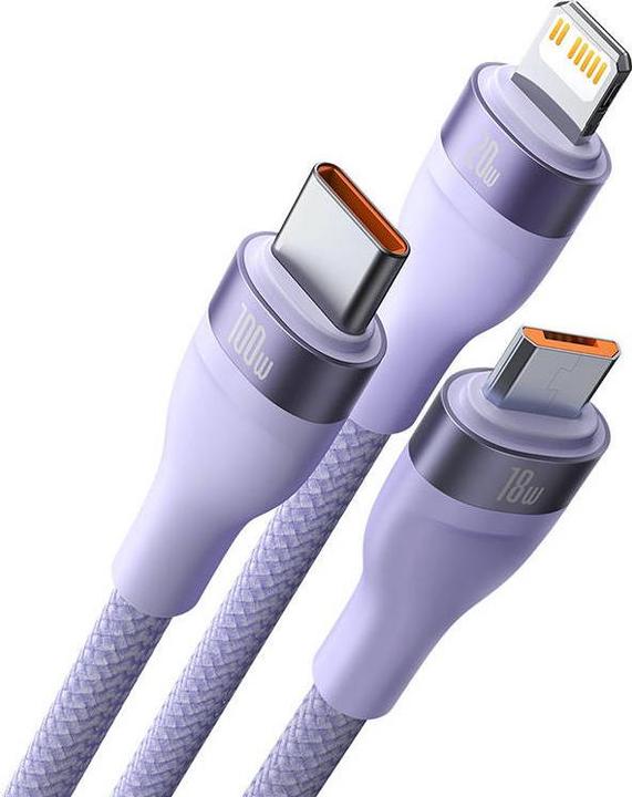 Productafbeelding Baseus Flash serie II" C type USB (1.50 m, USB 3.2 Gen 1, 100 W)