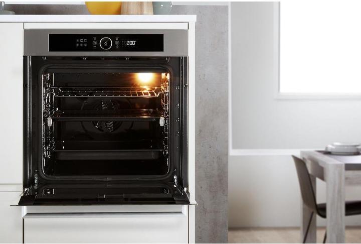 Produktbild Whirlpool Backofen OAKZ97961SPIX A+, 60 cm, Pyrolyse, Inox farbiges/schwarzes Glas, Grosses LED-Displ