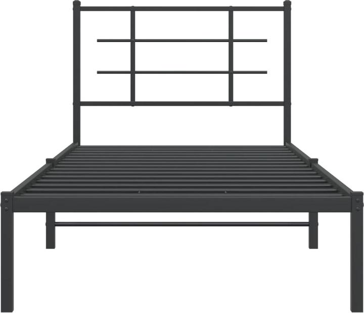 Produktbild VidaXL Bettgestell mit Kopfteil (90 x 200 cm)