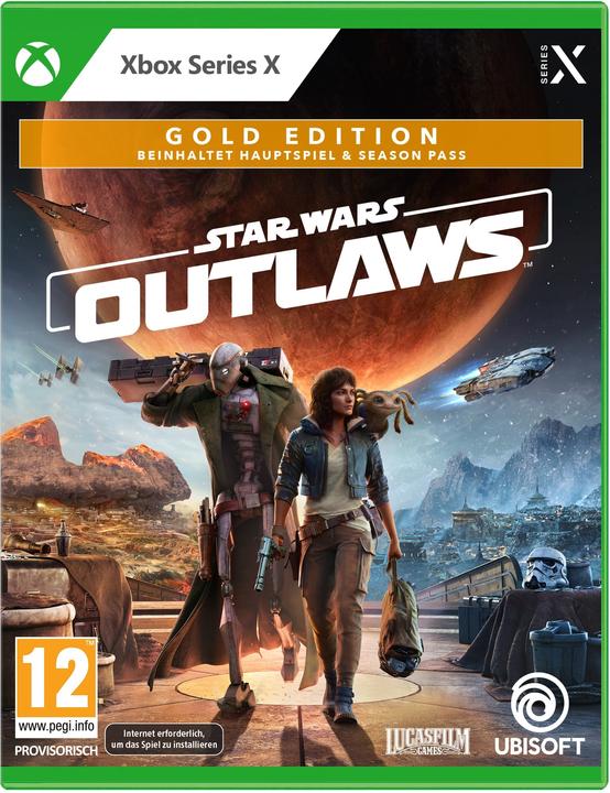 Star Wars Outlaws - Gold Edition (Xbox Series X, DE)