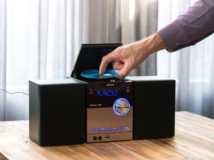 Actual product image Lenco Mc-150 (CD player, Bluetooth, 2x 10 W)