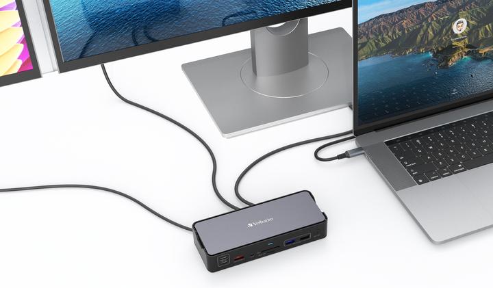 Actual product image Verbatim Pro CDS-15 (USB-C, 15 Ports)