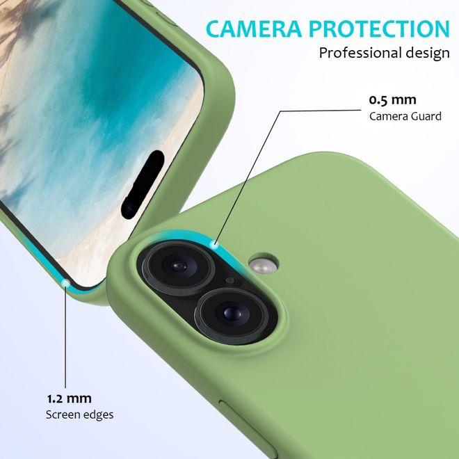 Actual product image MU Classic Liquid Silicone Series (Apple iPhone 16)