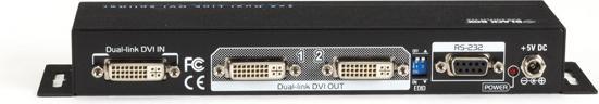 Actual product image Black Box Dual Link Dvi-D Splitter 1x2