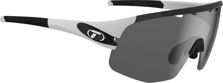 Produktbild MGA Tifosi Sledge Lite Matte White (3 Handrauch, AC rot, klar) (neu) (Ac Red, Smoke, Clear)