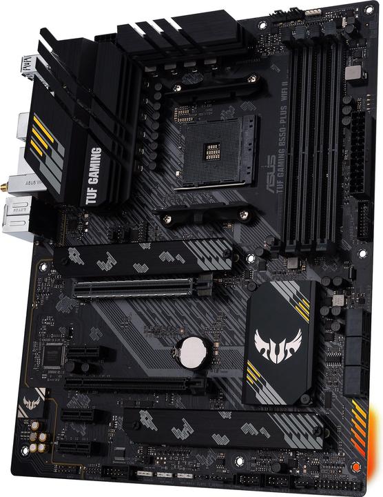 Produktbild ASUS TUF GAMING B550-PLUS WIFI II (AM4, AMD B550, ATX)