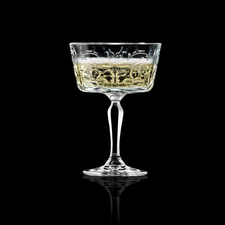 Actual product image Rcr Tattoo Goblet Champagne (27 cl, 6 Glasses, Champagne glasses)