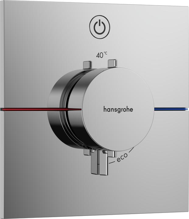 Produktbild hansgrohe HG Thermostat ShowerSelect Comfort E UP, Fertigset 1 Verbraucher verchromt