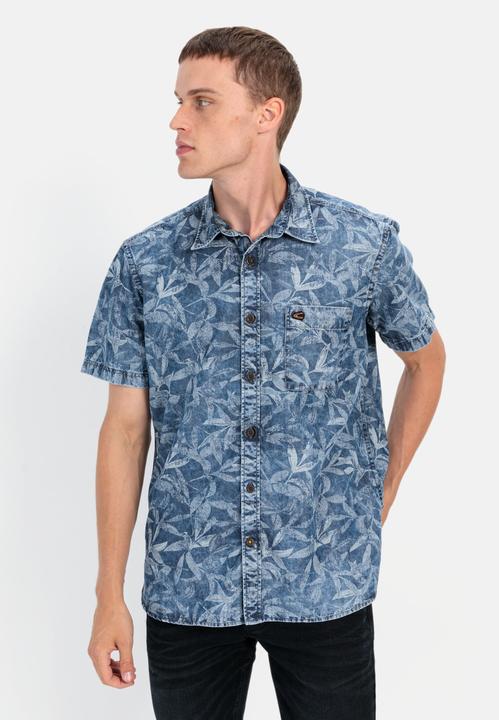 Image du produit Camel Active Chemise à manches courtes avec imprimé all-over (S)