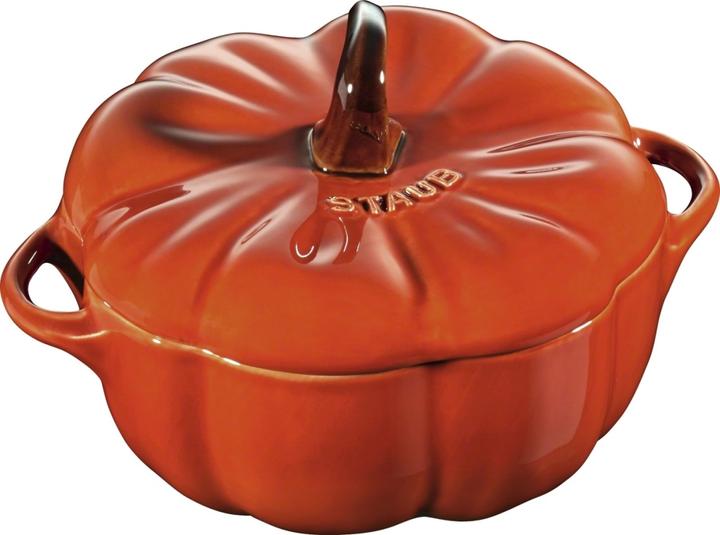 Produktbild Staub Bräter Kürbis (12.50 cm, Bräter + Schmortopf, Gusseisen)