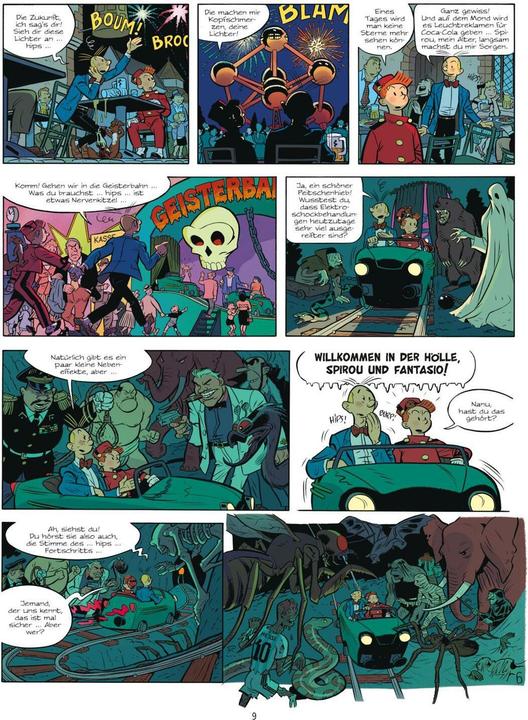 Produktbild Spirou und Fantasio 55: Das Gedächtnis der Zukunft (Benjamin Abitan, Sophie Guerrive, Deutsch)