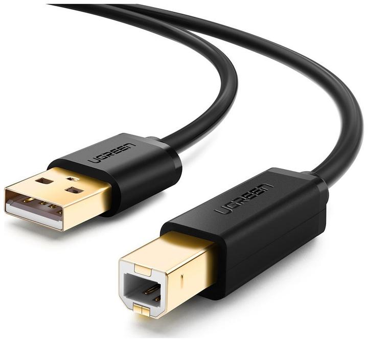 Actual product image Ugreen USB A — USB B (3 m, USB 2.0)