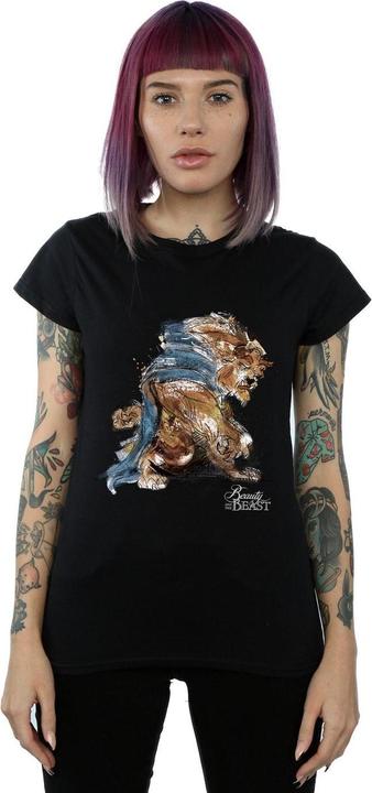 Produktbild Disney Beauty And The Beast Beast Sketch TShirt (L)