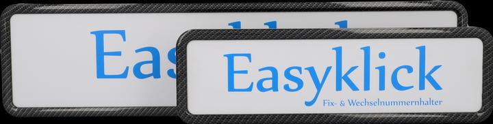 Produktbild Easyklick Kennzeichenhalter (Front + Heck, Langformat)