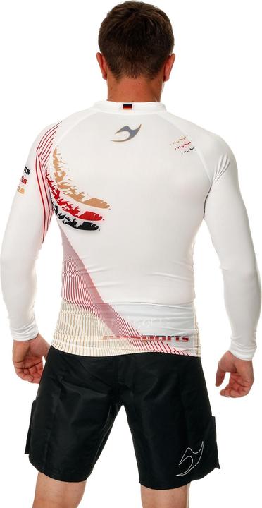 Produktbild Ju-Sports Rashguard Pro C18 Germany kurzarm weiss (L)