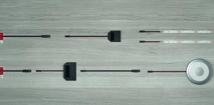 Produktbild Halemeier Verteiler 3-fach 12 V (45 cm, Indoor)