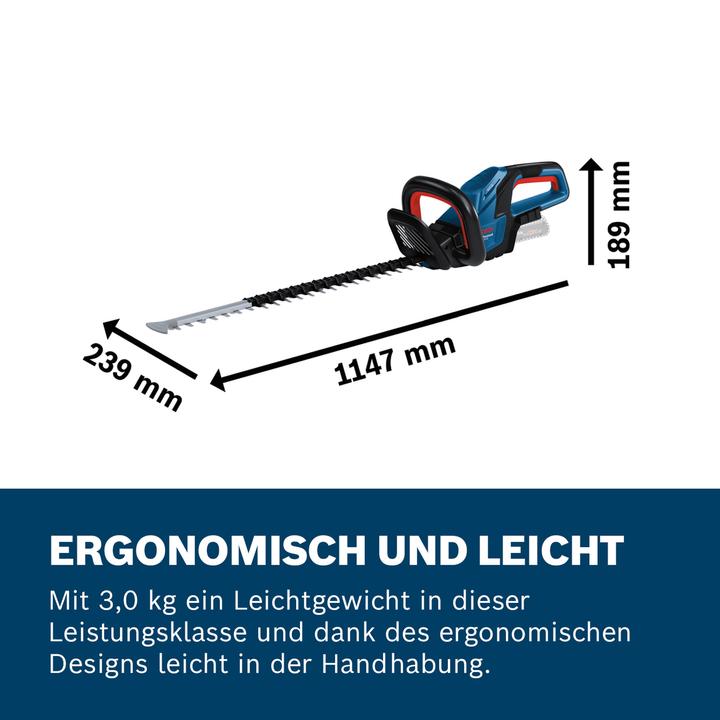 Immagine prodotto Bosch Professional GHE 18V-60 Professional (Tagliasiepi a batteria)