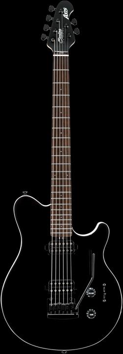 Actual product image Electric Guitar, S.U.B., Axis AX3, Black (Electric guitar, Maple, Mahogany, Aluminium, NATO)
