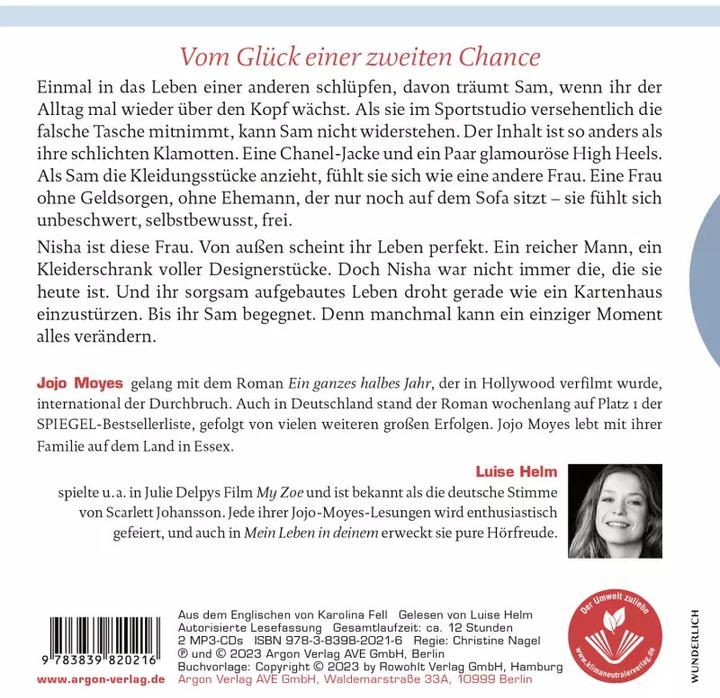 Produktbild Mein Leben in deinem (Jojo Moyes, Karolina Fell, Luise Helm, Deutsch)