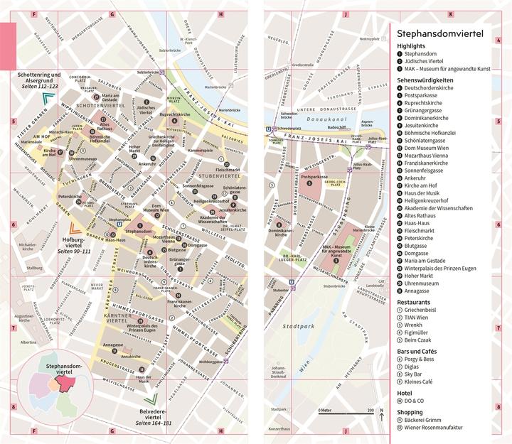 Produktbild Vis-à-Vis Reiseführer Wien (Deutsch, DK Verlag Reise, 2024)