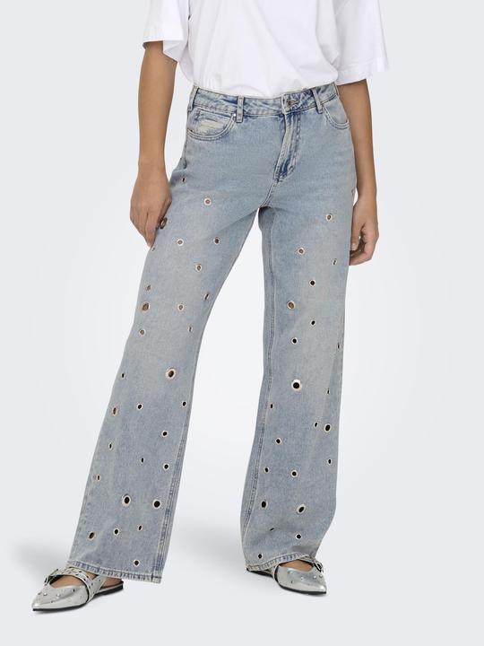 Actual product image Only ONLCOBAIN Weiter Beinschnitt Jeans Jeans mit weitem Bein (W28/L32)