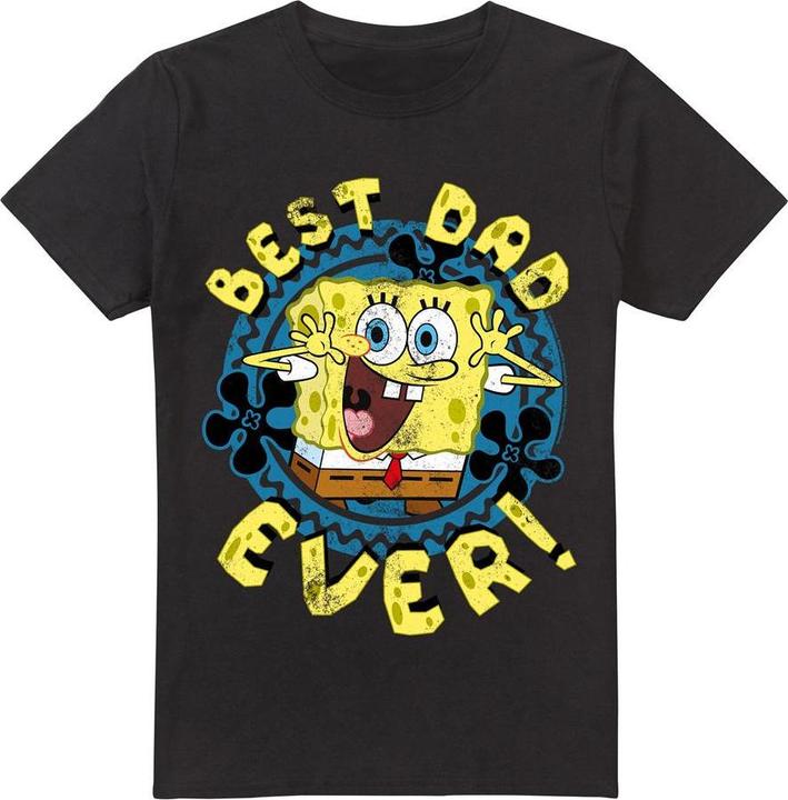 Spongebob Squarepants Best Dad Ever TShirt Vatertag (XL)